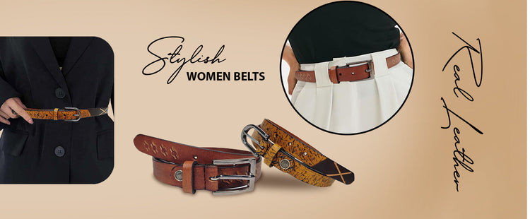 Buy Stylish Leather Belt For Womens Online
