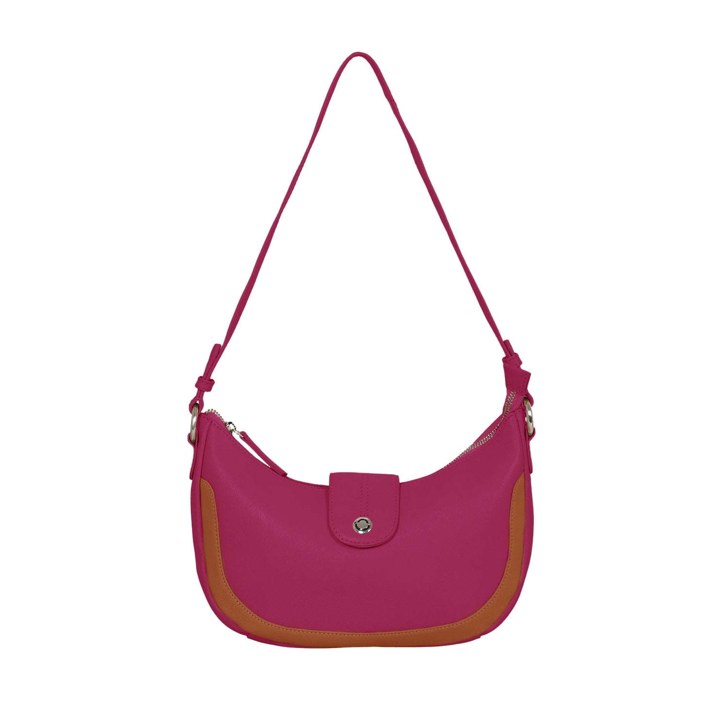 Omax Maroon Boat Conrast Design Genuine Leather Sling Bag LTHRL5
