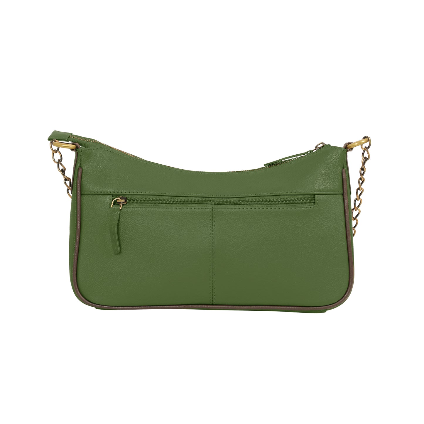Omax Olive Full-Grain Genuine Leather Styles Branded Satchels Handbags & Shoulder Sling Bags, Ladies Purse for Women-LTHRL8