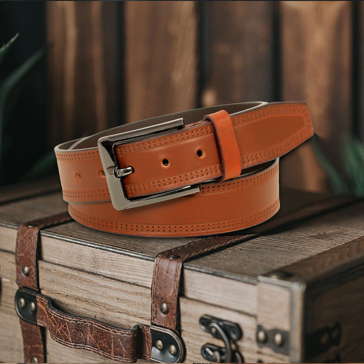 Omax Genuine Leather Premium Belts for men BLTBTL018