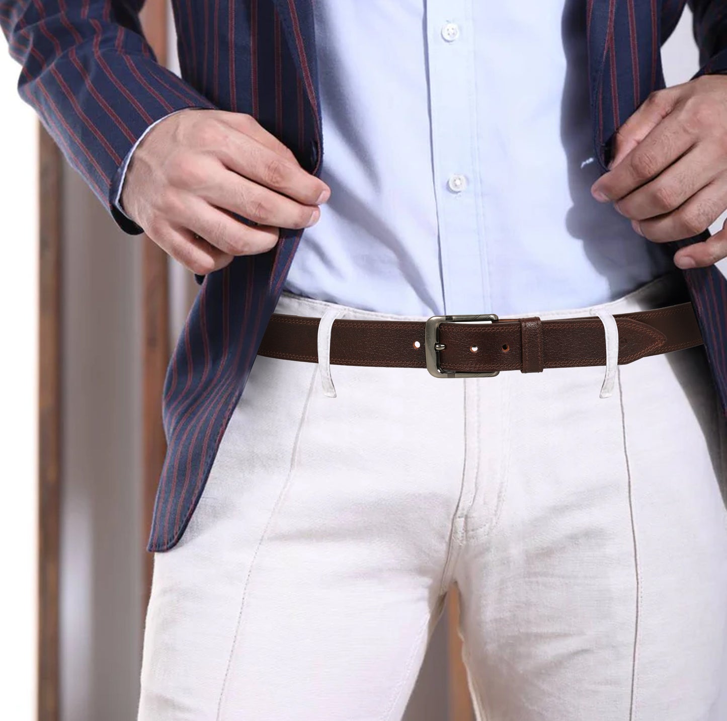 Omax Genuine Leather Premium Belts for men BLTBTL003