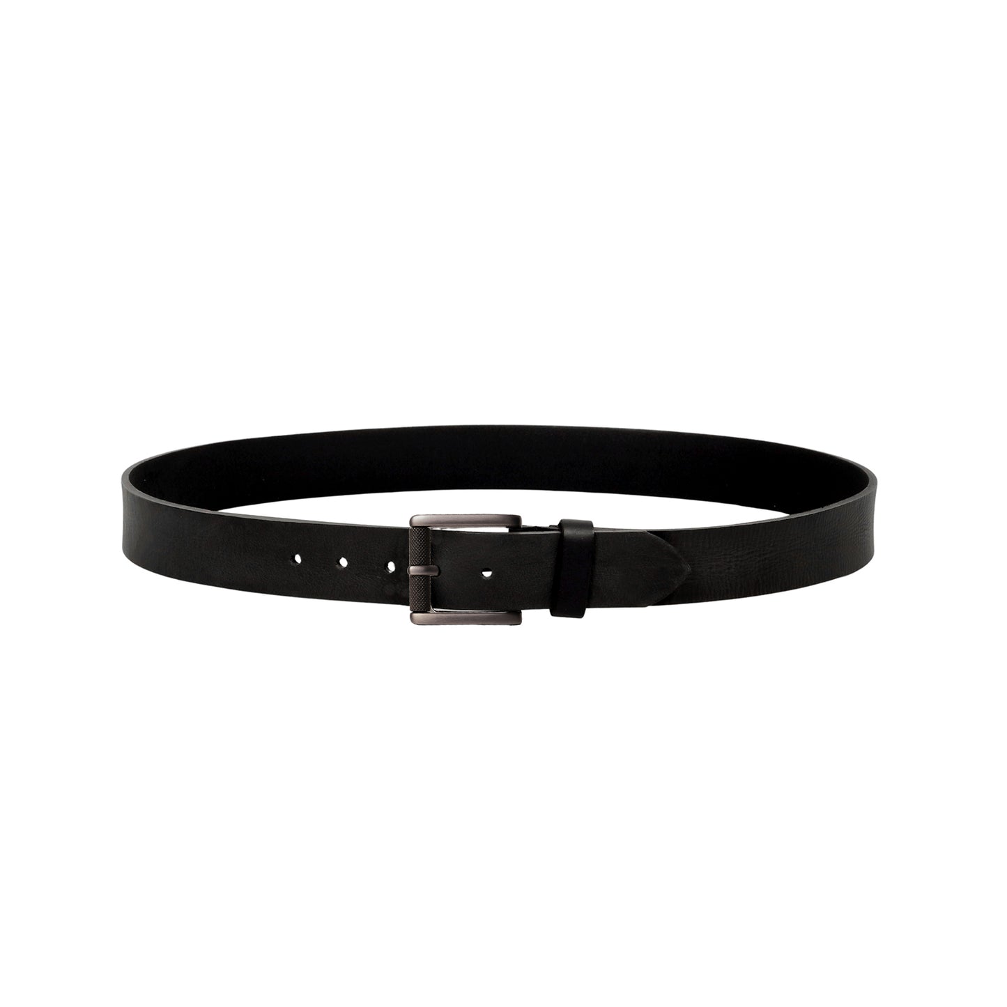 Omax Black Glossy Genuine Leather Premium Belts for men BLTBTL020