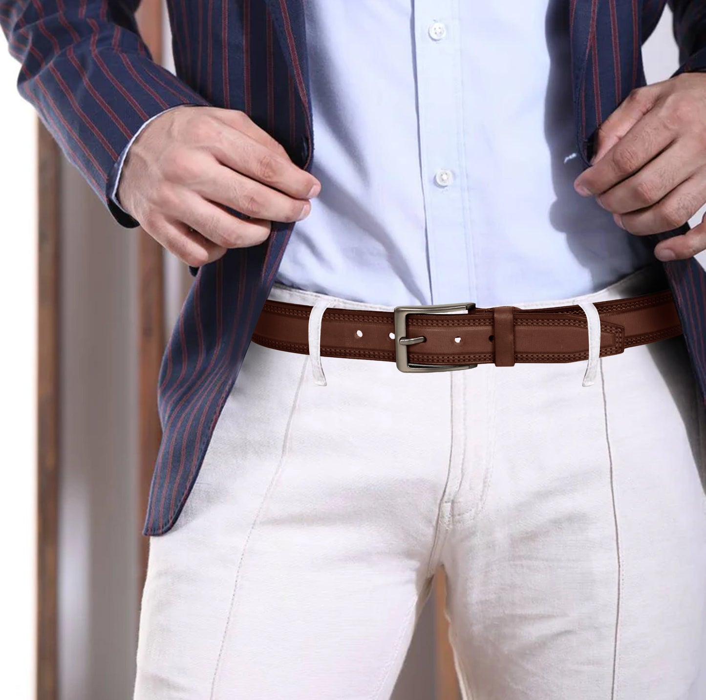 Omax Genuine Leather Premium Belts for men BLTBTL016