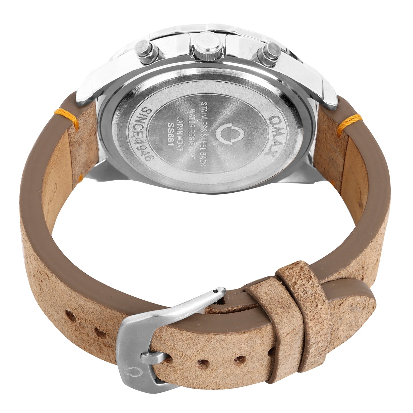 OMAX Analog Multifunction Black Dial Men’s Watch - SSM501