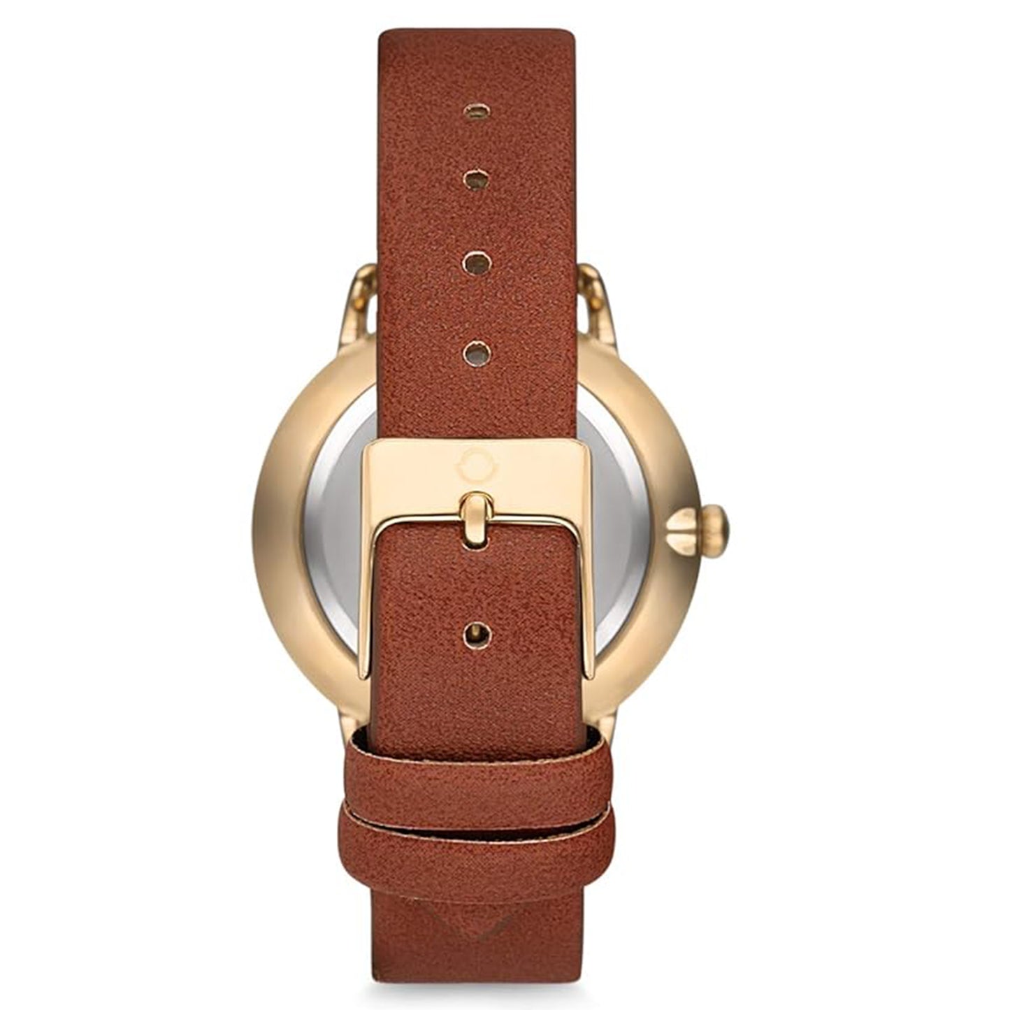 Omax Analog Silver Dial Women’s Watch with Gold Index - PM001G65