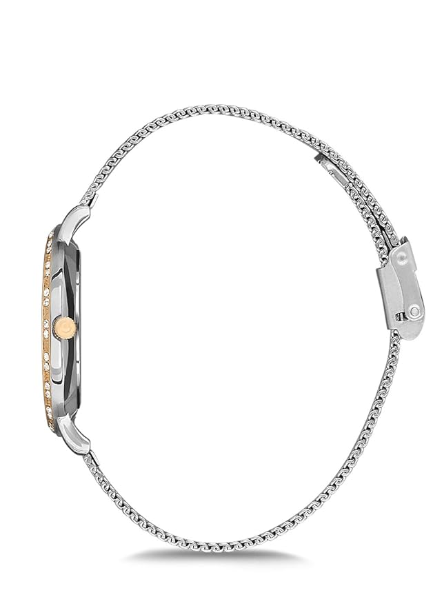 OMAX Analog Silver Dial Women’s Watch - SPM01T66I