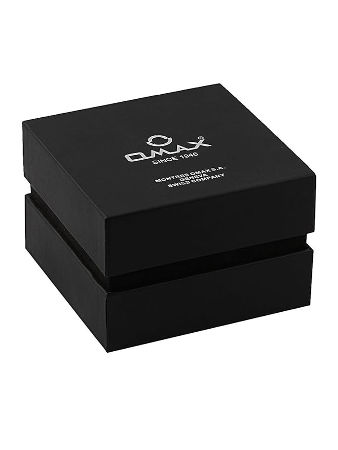 OMAX Analog Multifunction Black Dial Silver Stainless Steel bracelet Men’s Watch -GX16P26I