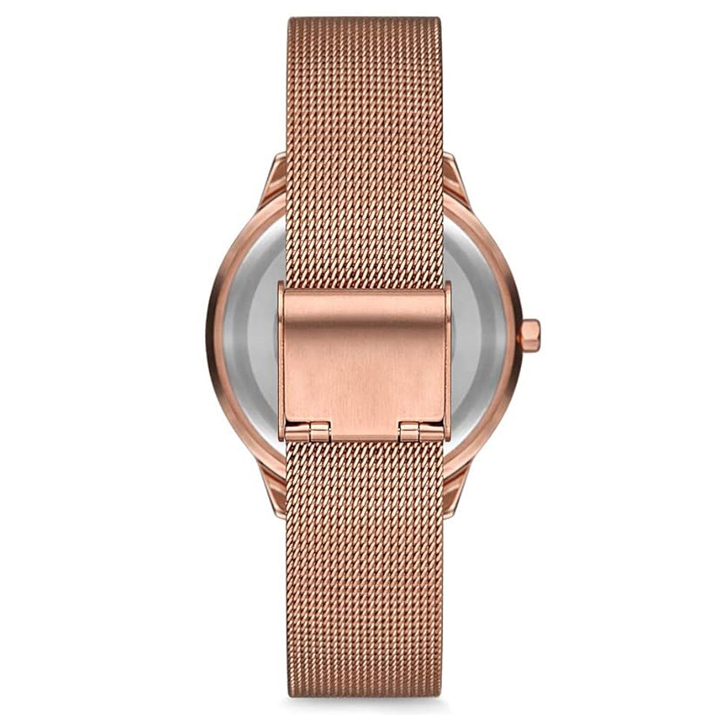 Omax Rose Gold Steel Watch for Women -00FMB012600F