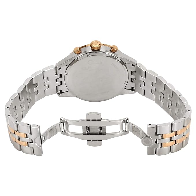 OMAX Analog Multifunction White Dial Stainless Steel Two Tone bracelet Strap Men’s Watch - MG11C6CI