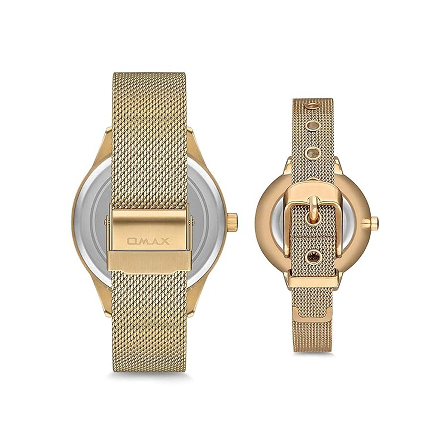 Omax Couple Watch Pair – Timeless Anniversary Gift for Him & Her BCCOM08