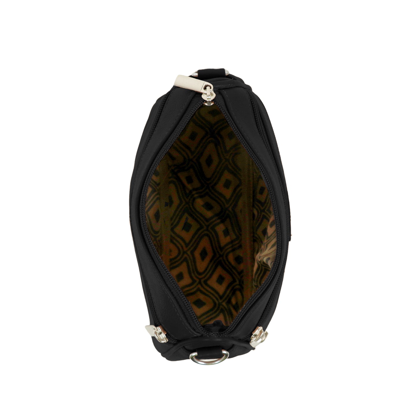 Boshek Black Color Genuine Leather Sling bag for Women FL65