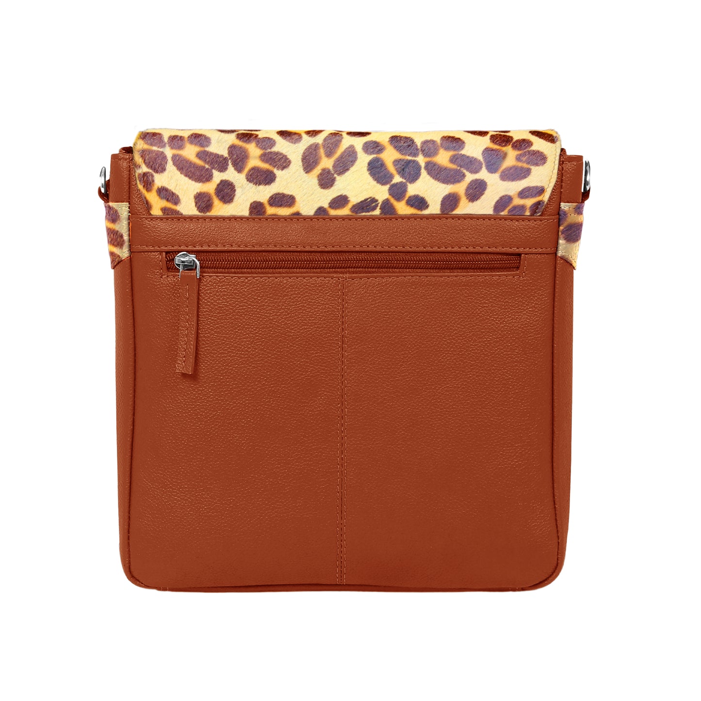 Omax Leopard Printed Genuine Leather Sling, Cross Body Bag for Women-FL57