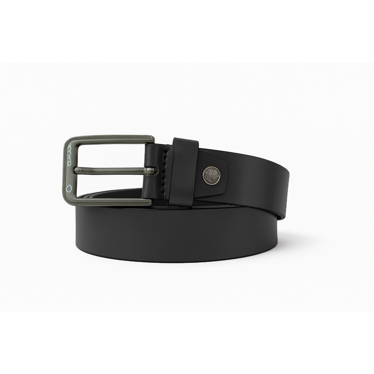 Omax Black Glossy Genuine Leather Premium Belts for men BLTBTL034