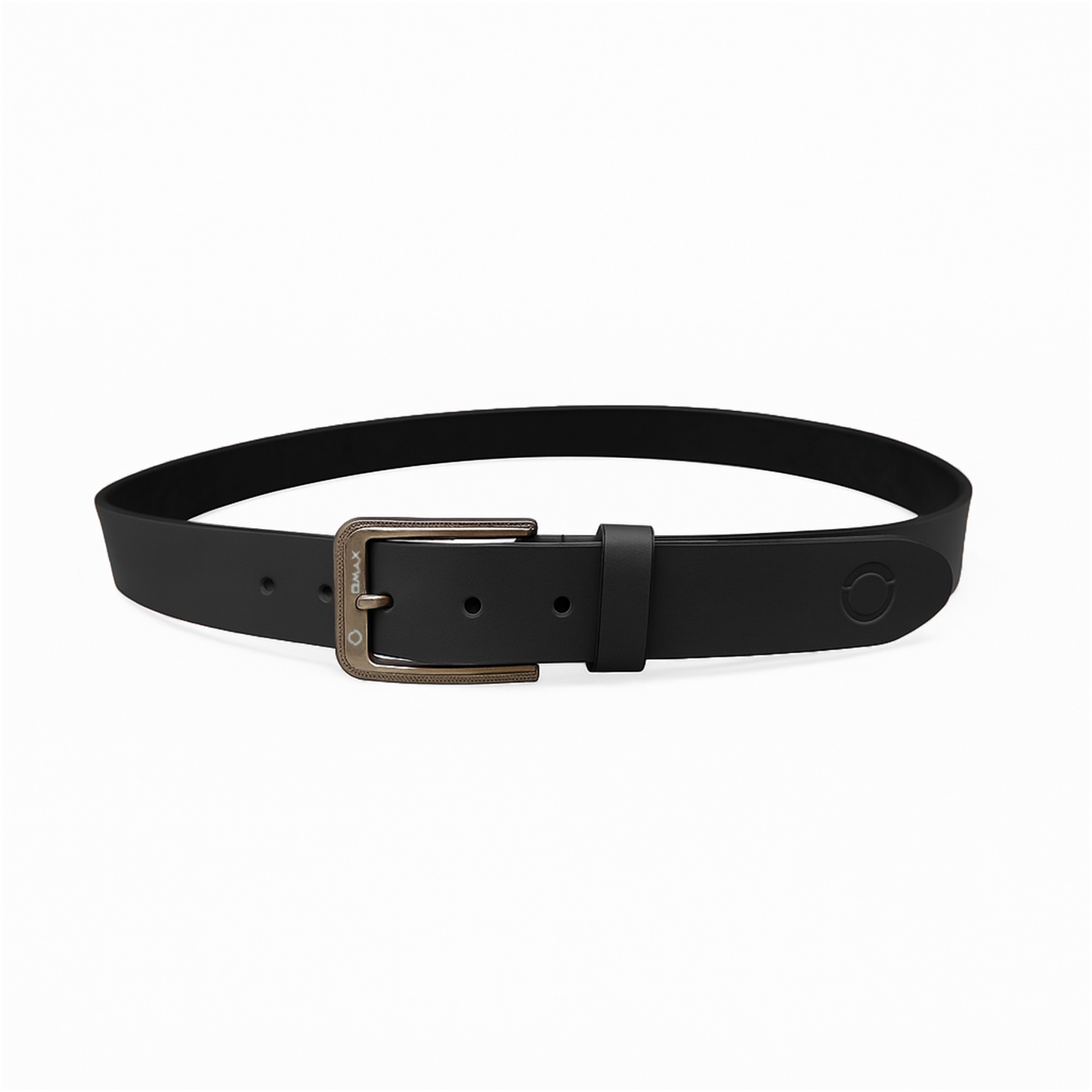 Omax Black Glossy Genuine Leather Premium Belts for men BLTBTL034