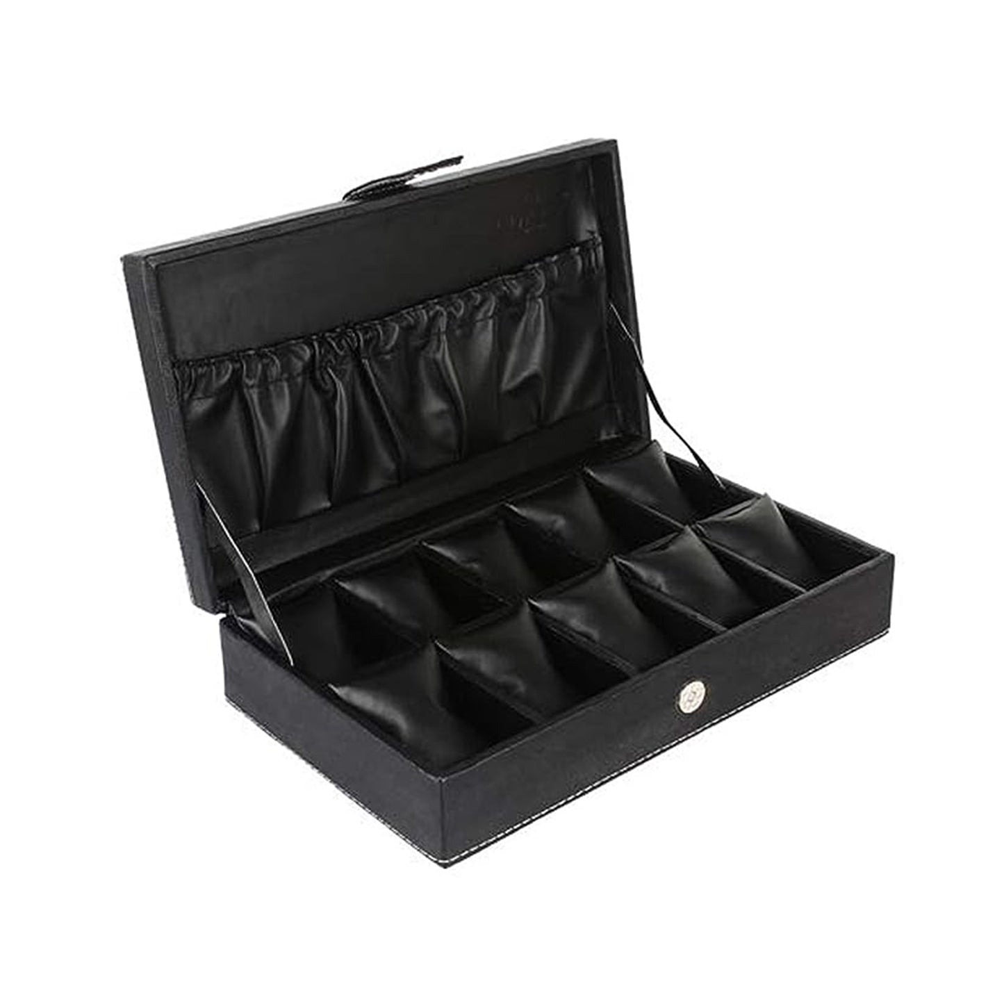 Faux Leather Wodden Watch and Jewellery Box-CSK01