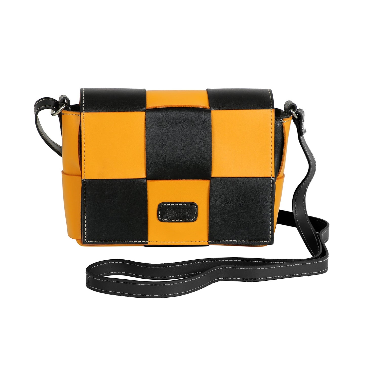 OMAX Real Leather Mini Cross body handbag for Women-FL49