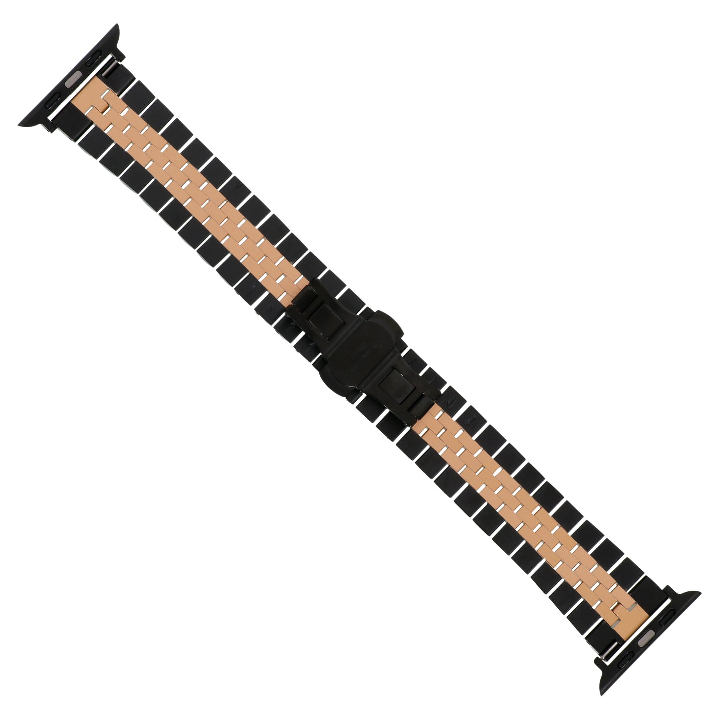 Omax Premium Quality Stainless Steel two tone coloured Watch Strap Compatible for Slim Apple Watch 41mm 40mm 38mm, Snake Apple Watch Strap for iWatch SE SE2 9 8 7 6 5 4 3 2 1, 41mm 40mm 38mm FMS103