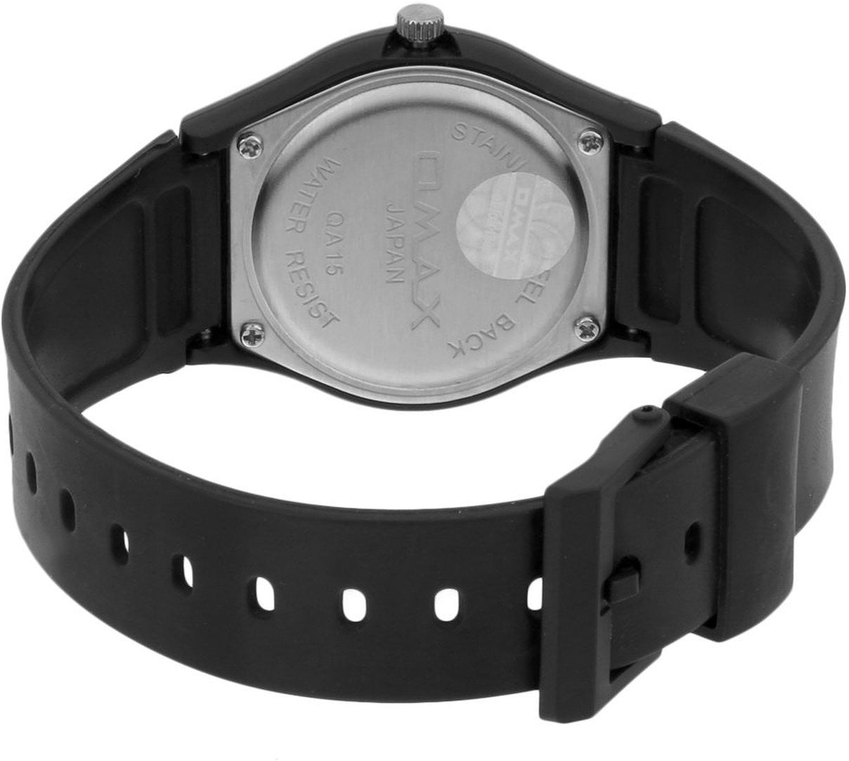 OMAX Analog White Dial With Black Strap Children's Watch - FS143