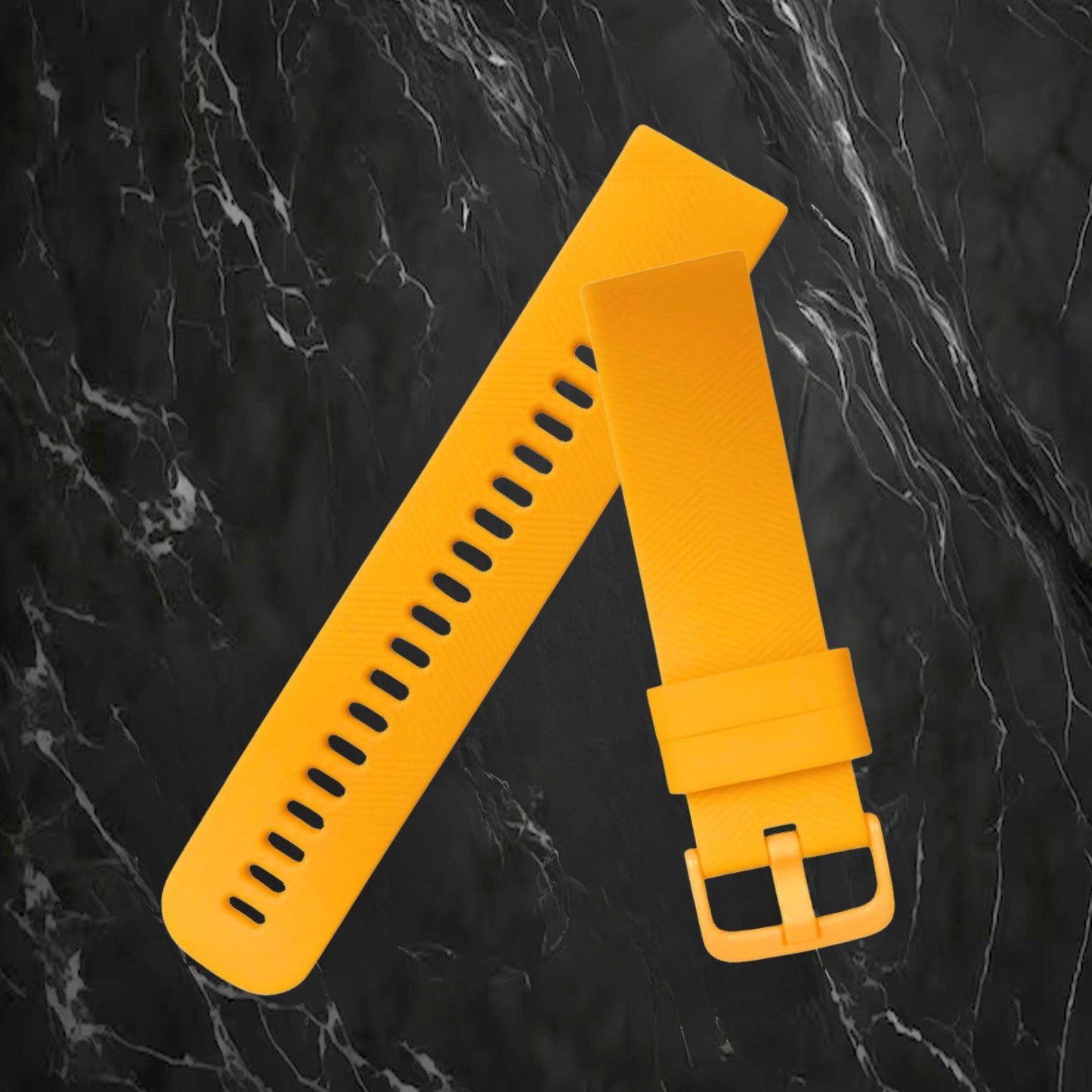 Omax 22MM Maroon Color Herringbone textured, Ribbed Premium Grade, super flexible and smooth silicon watch strap and band compatible with All smart, digital and analog watches FSS05-YL-22-YL