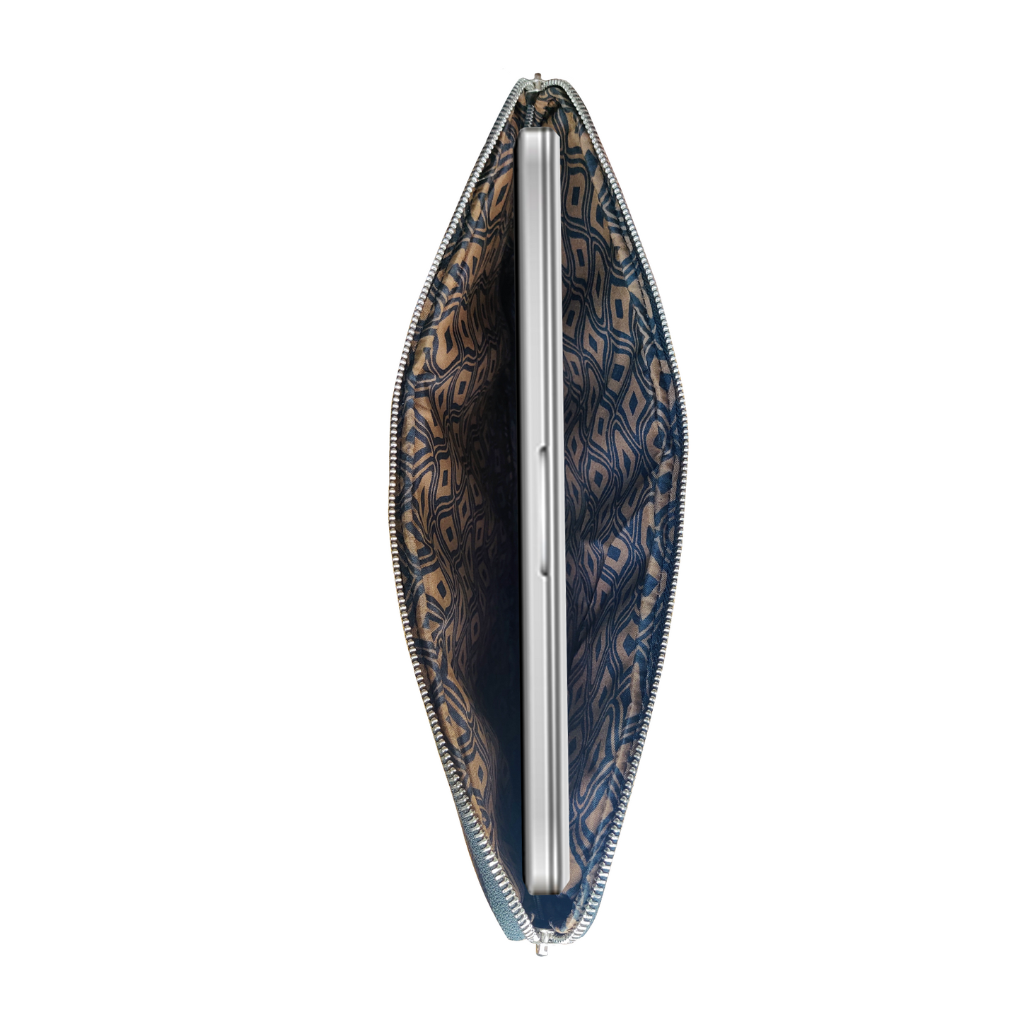 Omax Genuine Leather Tablet,Laptop Sleeve Case Cover without Handle and Strap Slim laptop Hand Bag for Men Women