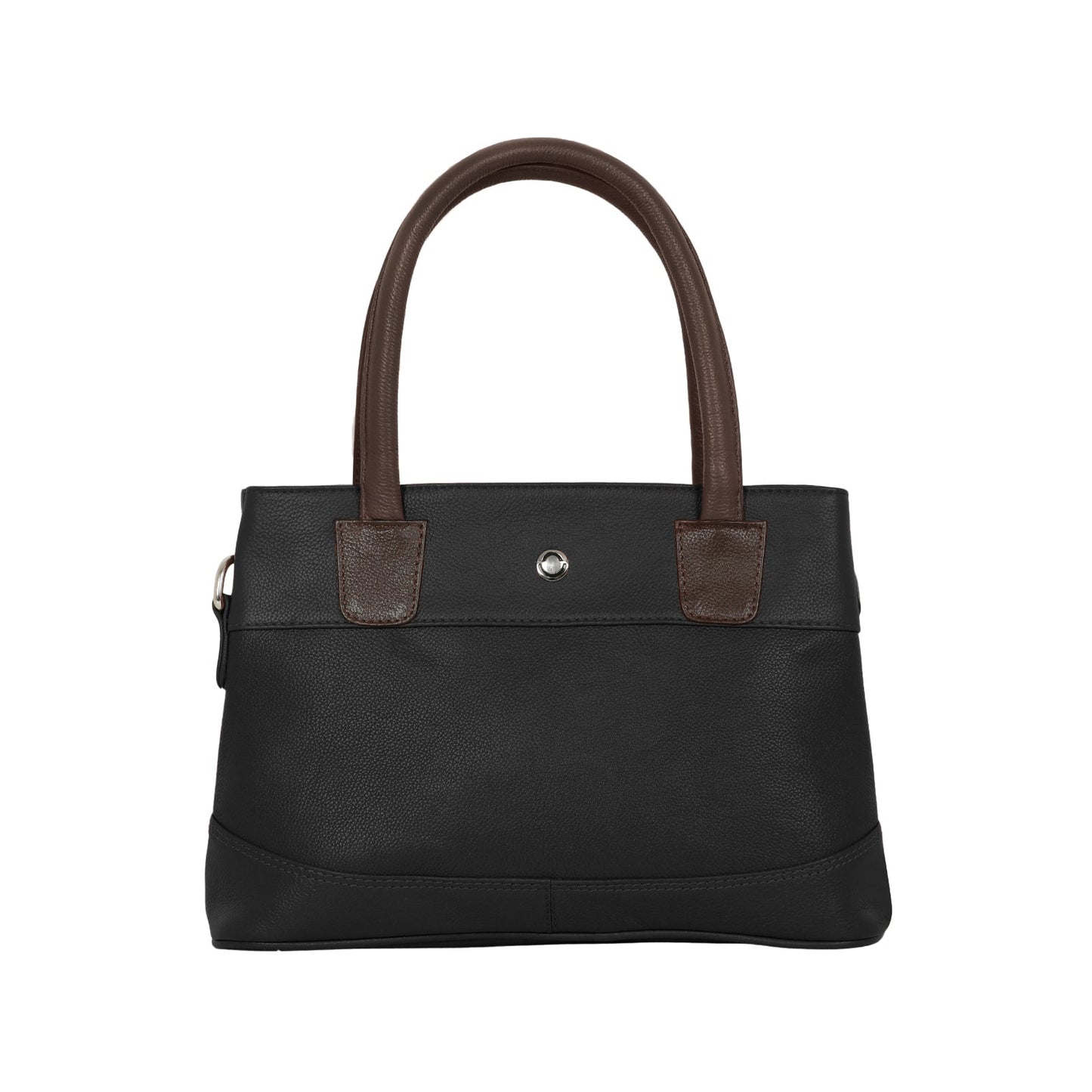Omax Maroon Solid Genuine Leather Stylish Double Compartment Shoulder, Tote Handbag for Women LTHRL4