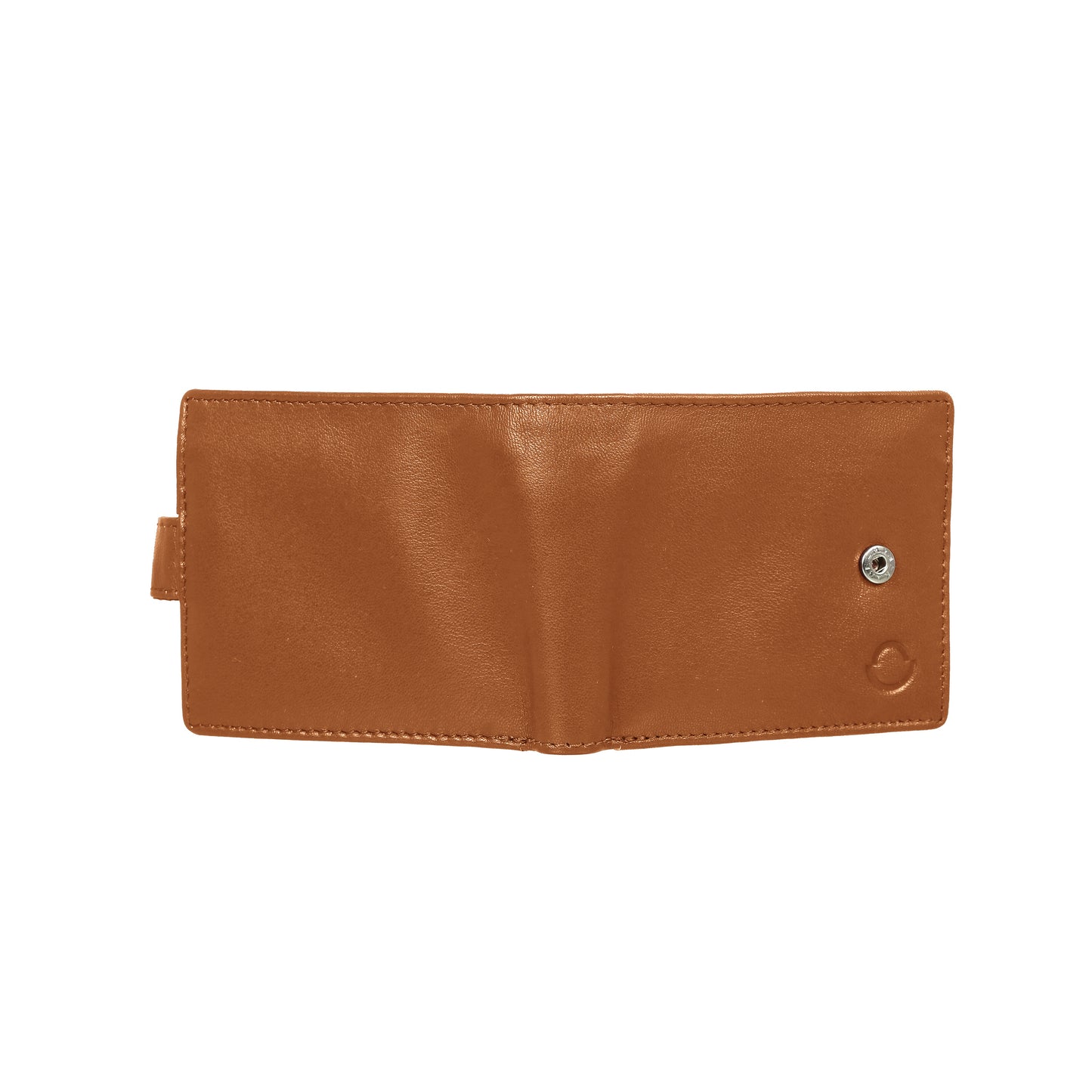 OMAX Tan Loop Closure Soft Genuine Leather Men's Wallet BW256