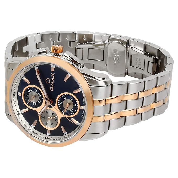 OMAX Analog Multifunction Blue Dial Men’s Watch - MG19C4CI