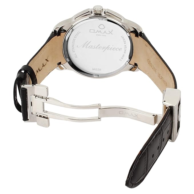OMAX Analog Multifunction Black Dial Men’s Watch - MG20P22I