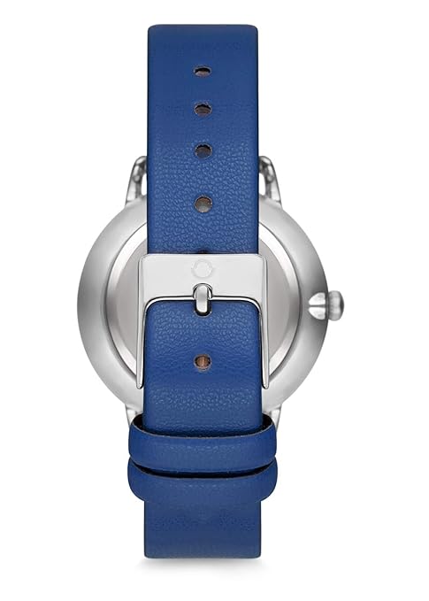 Omax Analog Blue Dial Women’s Watch with Gold Index - PM001P44I