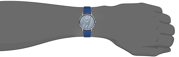 Omax Analog Blue Dial Women’s Watch with Gold Index - PM001P44I