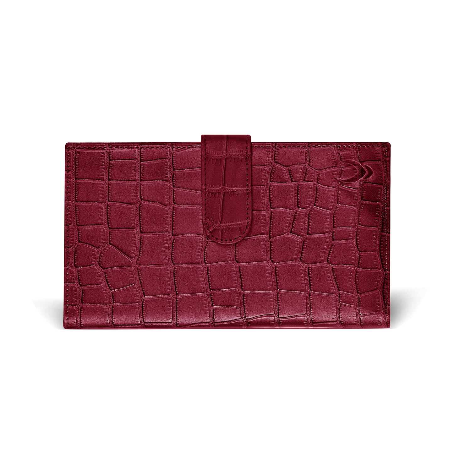 Boshek Green Croco Genuine Leather Clutch - FWL101