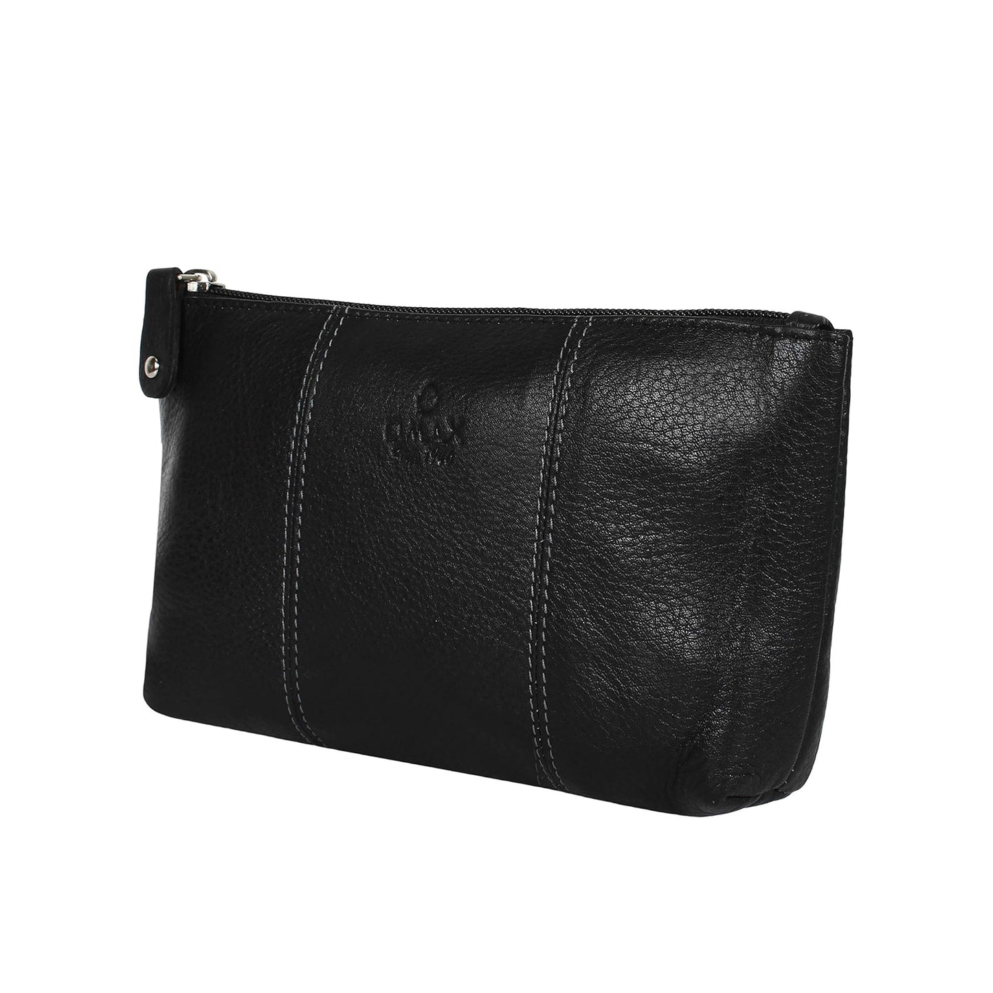 OMAX Premium Genuine Leather Toiletry Bag