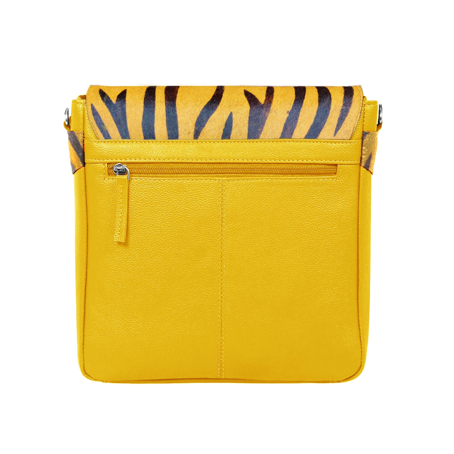 Omax Tiger Printed Genuine Leather Sling, Cross Body Bag for Women-FL57