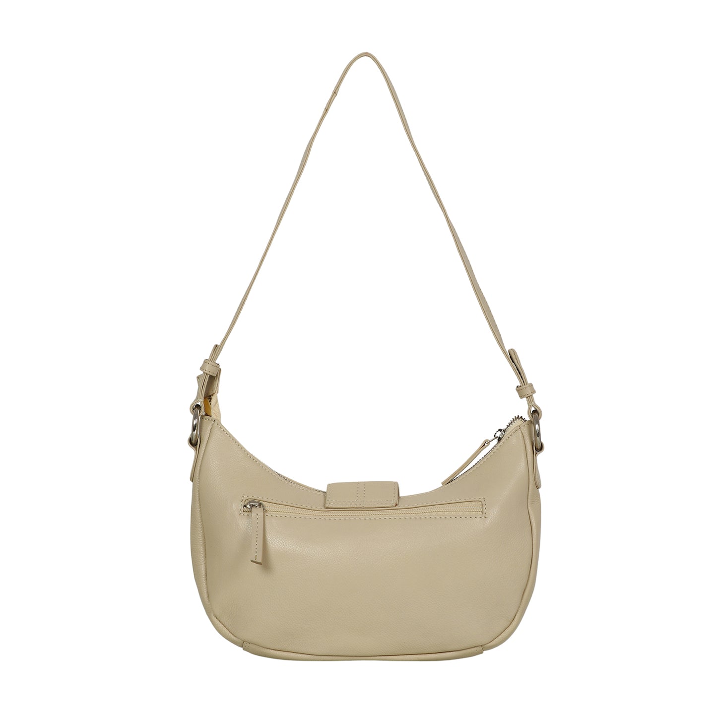 Omax White Boat Conrast Design Genuine Leather Sling Bag LTHRL5