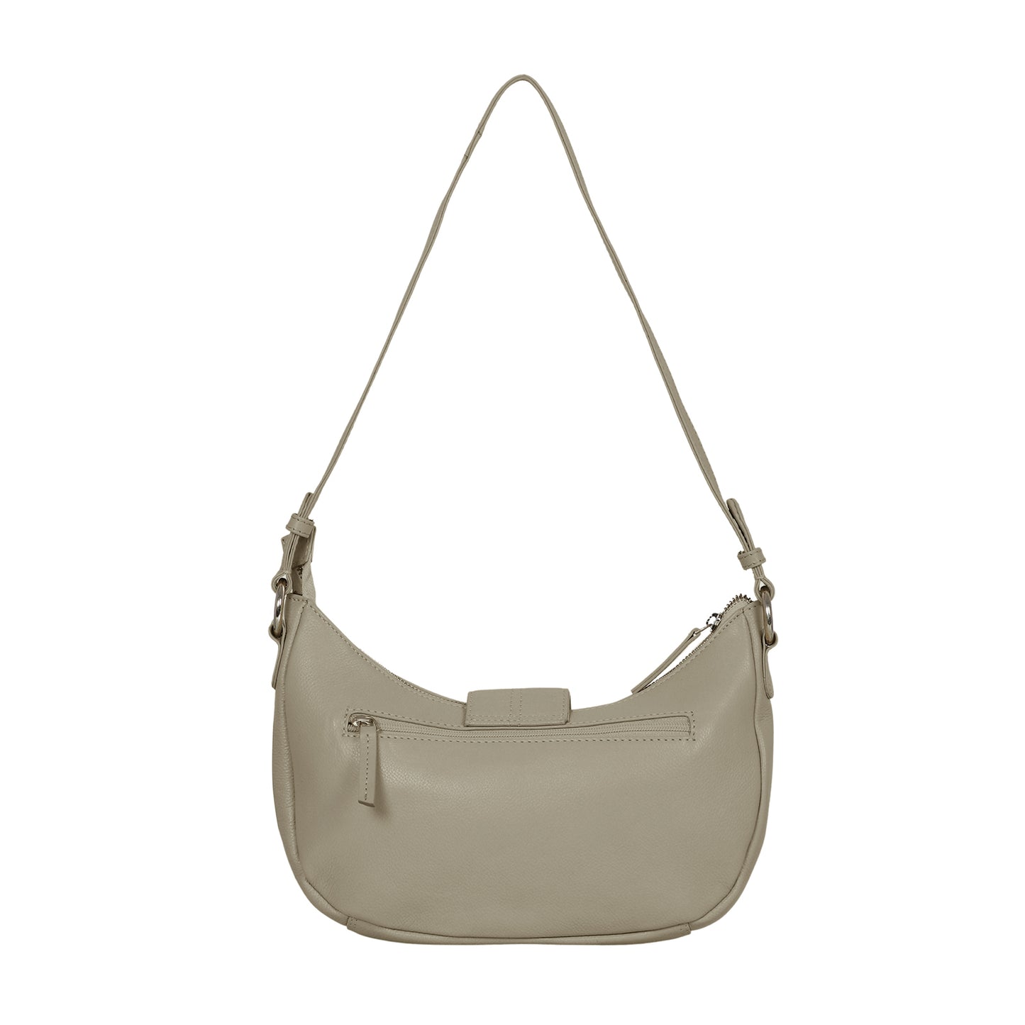 Omax Beige Boat Conrast Design Genuine Leather Sling Bag LTHRL5