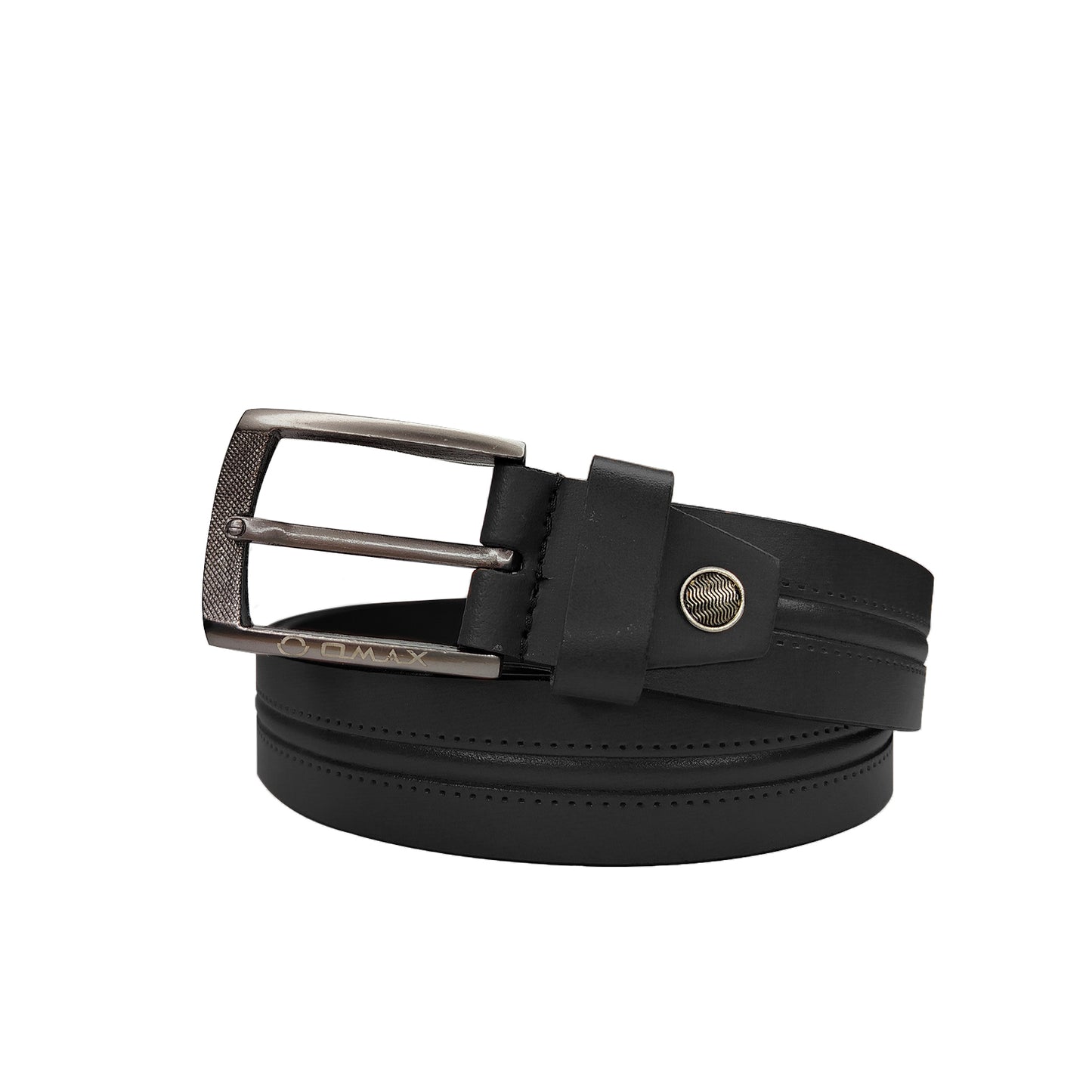 Omax black Genuine Leather Premium Belts for men BLTBTL032