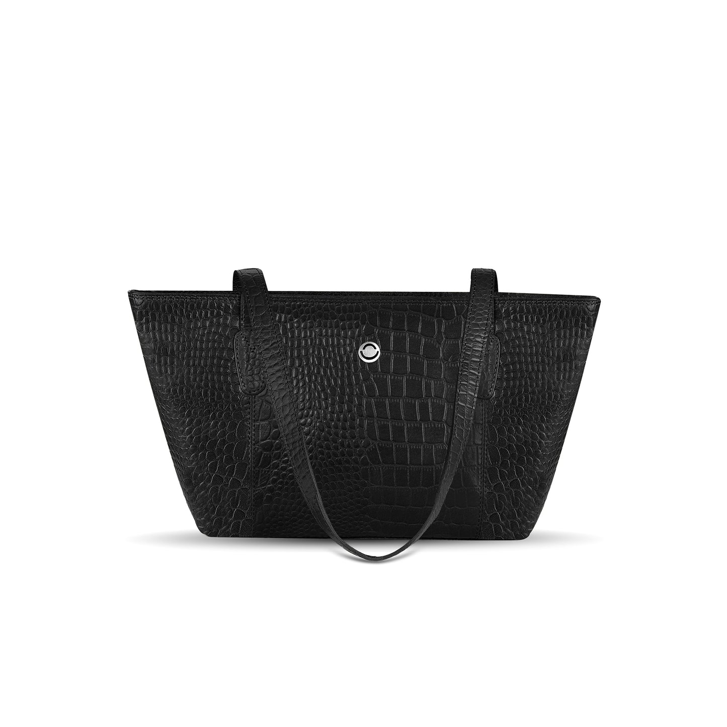 Omax Olive Croco Genuine Leather Meduim Tote Handbag for Women LTHRL7