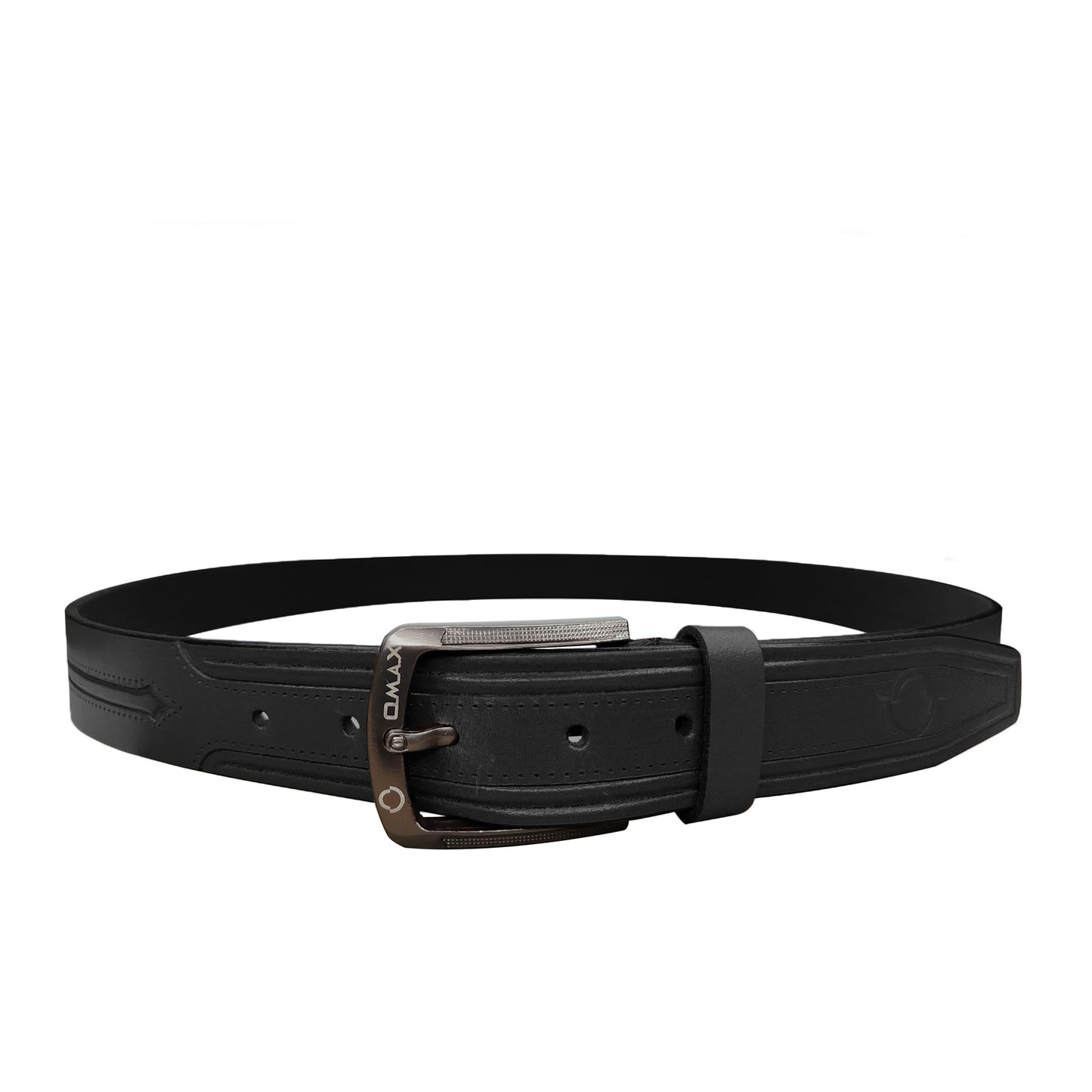 Omax black Genuine Leather Premium Belts for men BLTBTL030