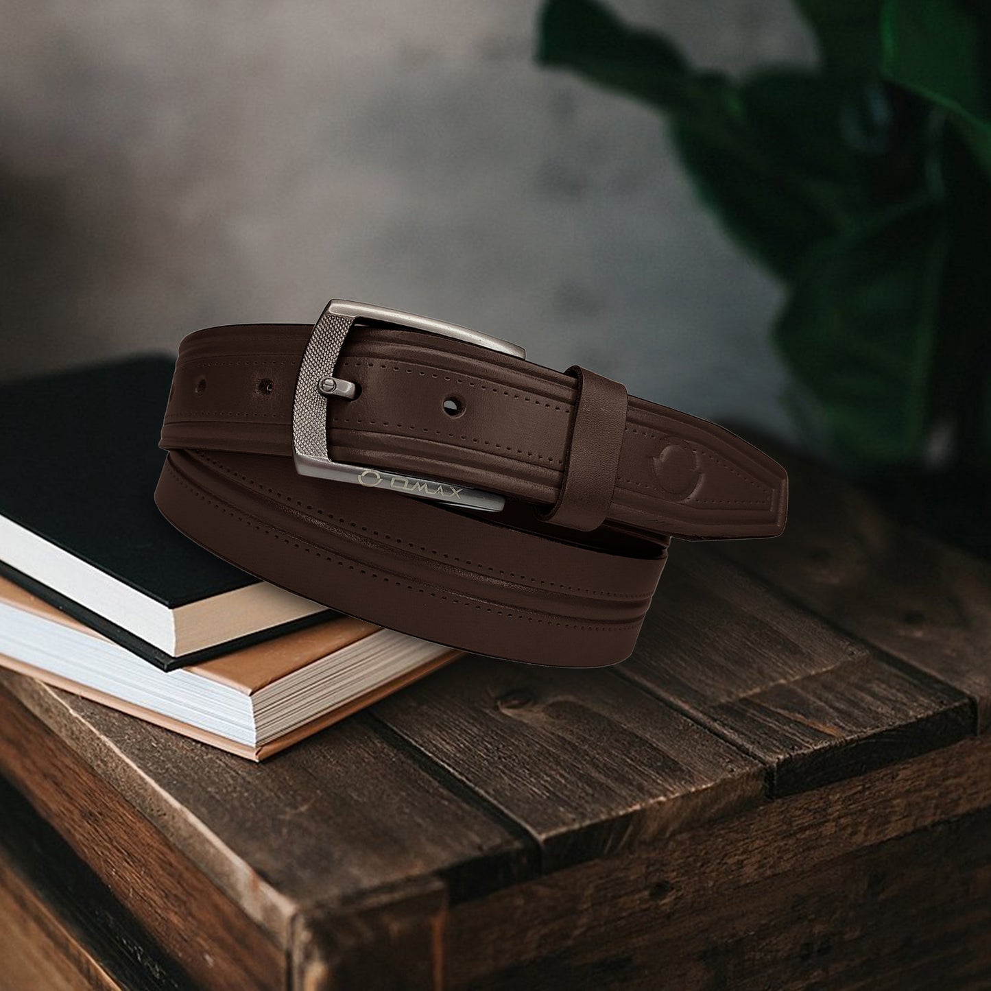 Omax brown Genuine Leather Premium Belts for men BLTBTL033
