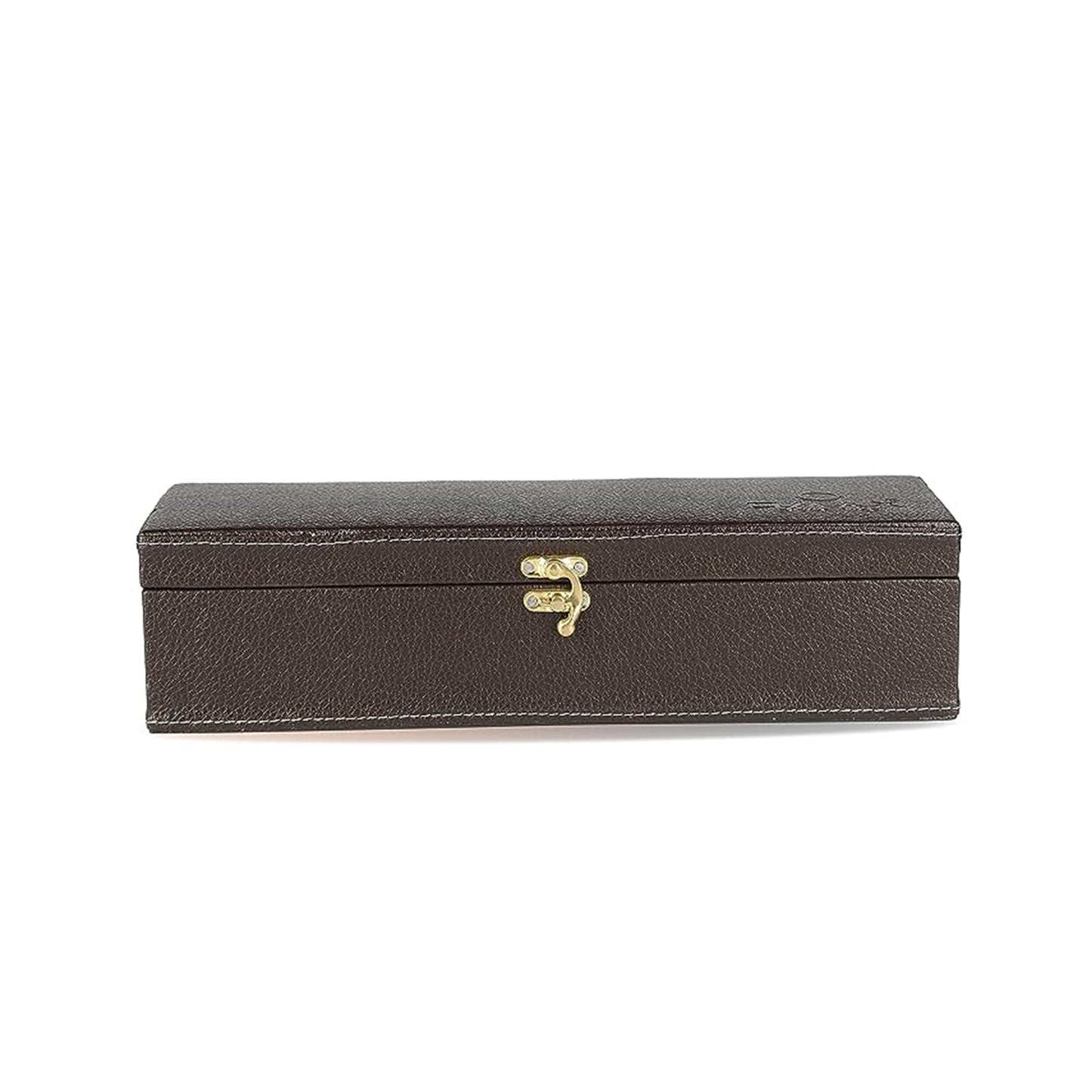 Faux Leather Wodden Watch and Jewellery Box-CSK013