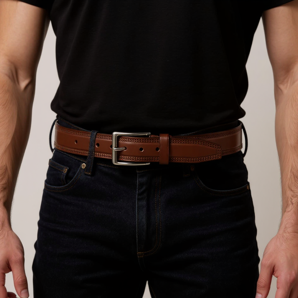 Omax Genuine Leather Premium Belts for men BLTBTL016