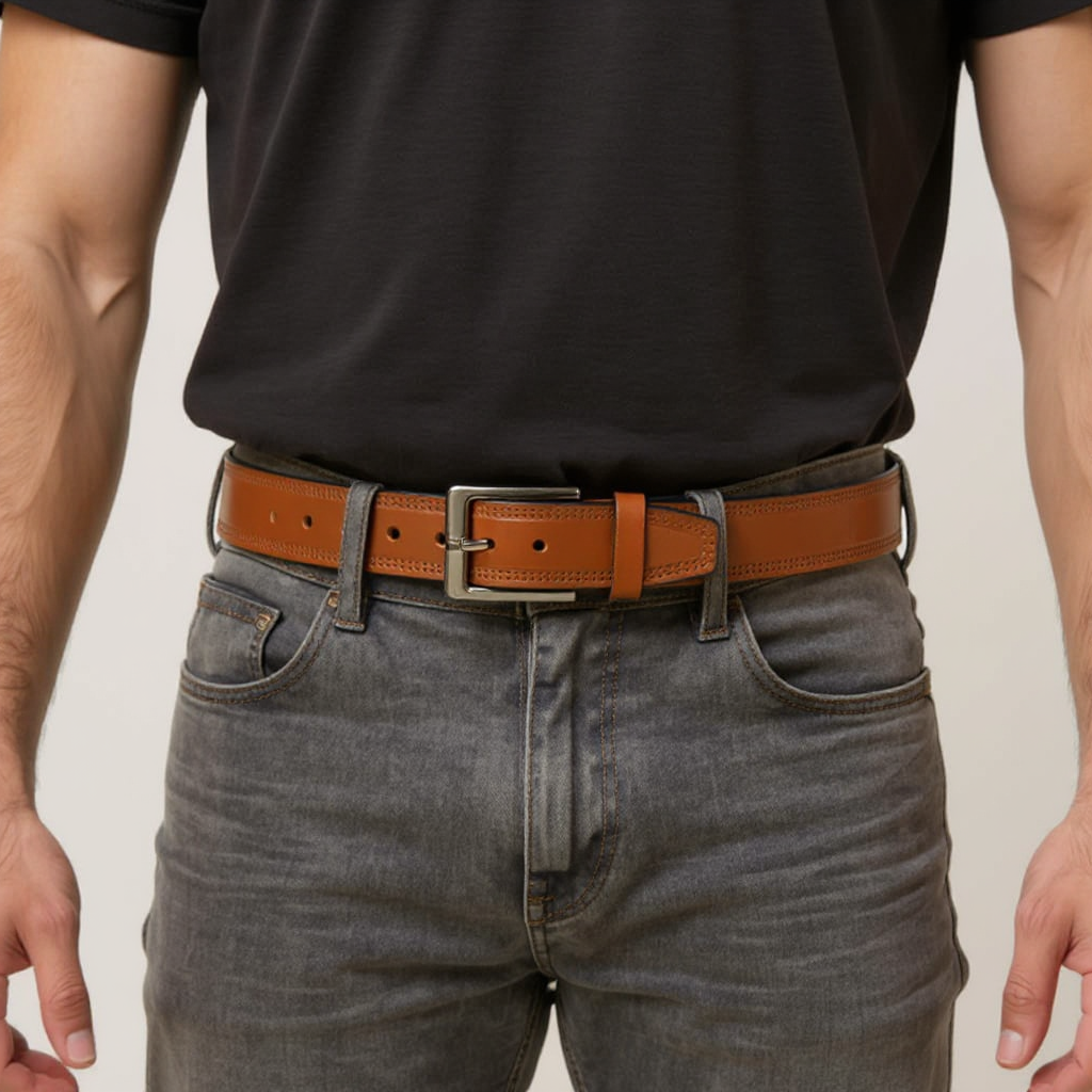 Omax Genuine Leather Premium Belts for men BLTBTL018