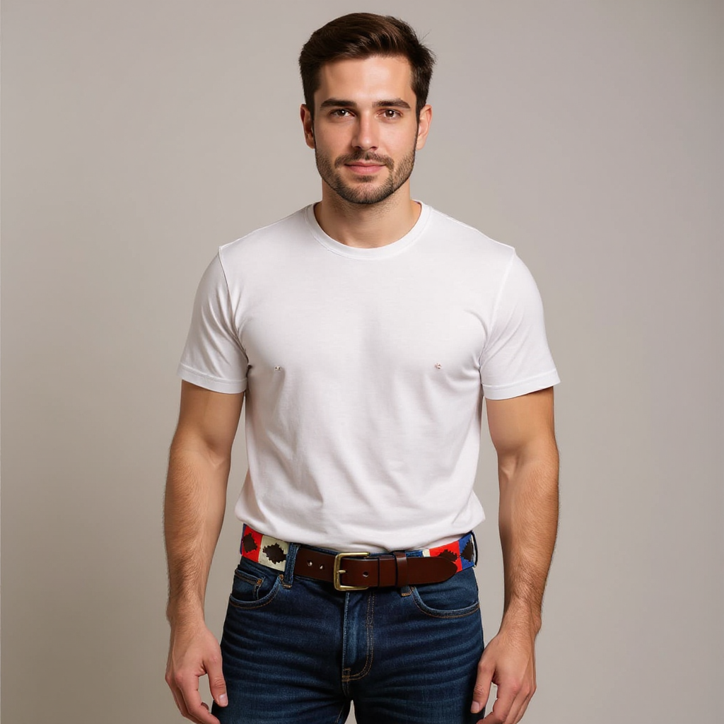 OMAX Genuine Leather Belt for Men