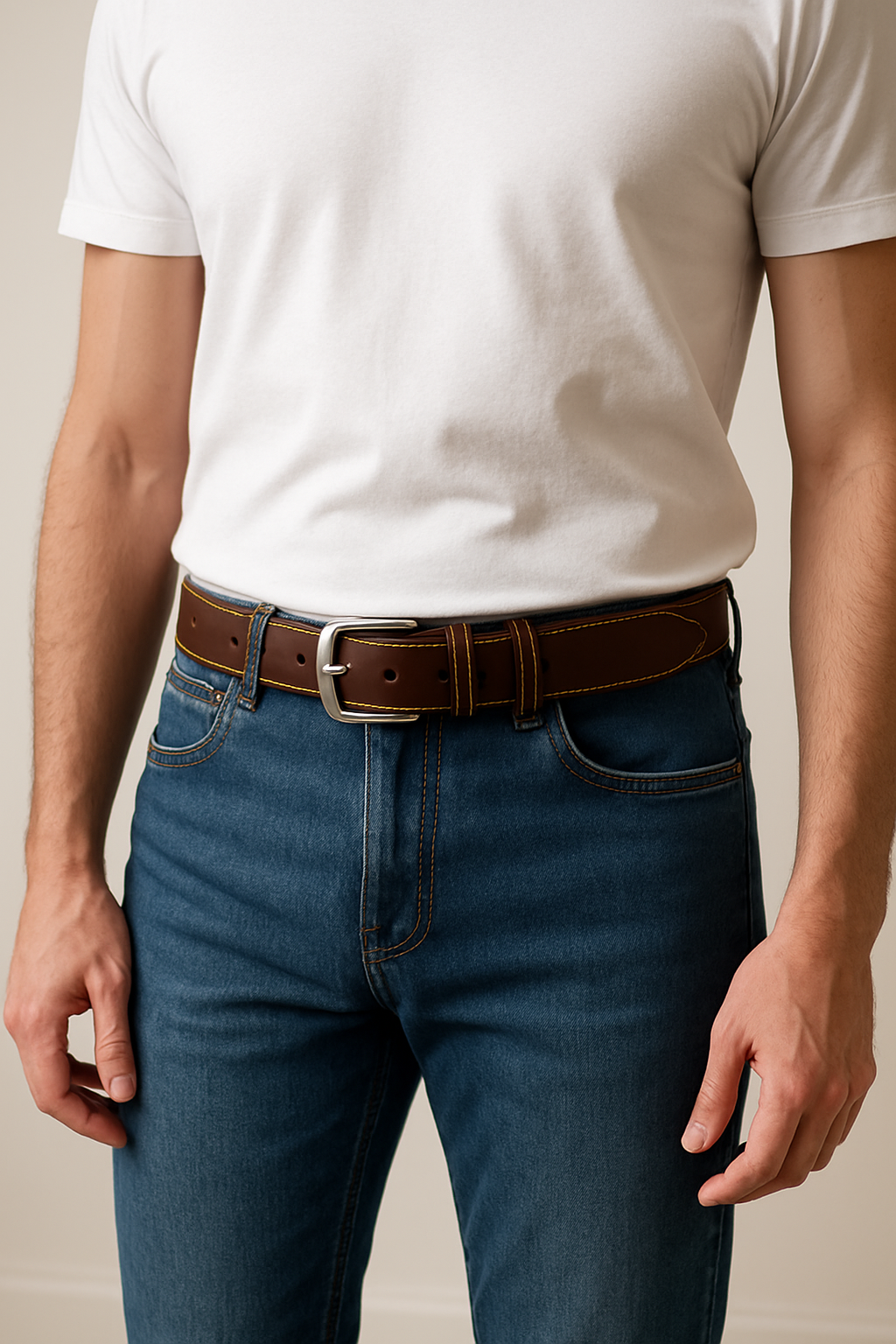 Omax Genuine Leather Premium Belts for men BLTBTL009