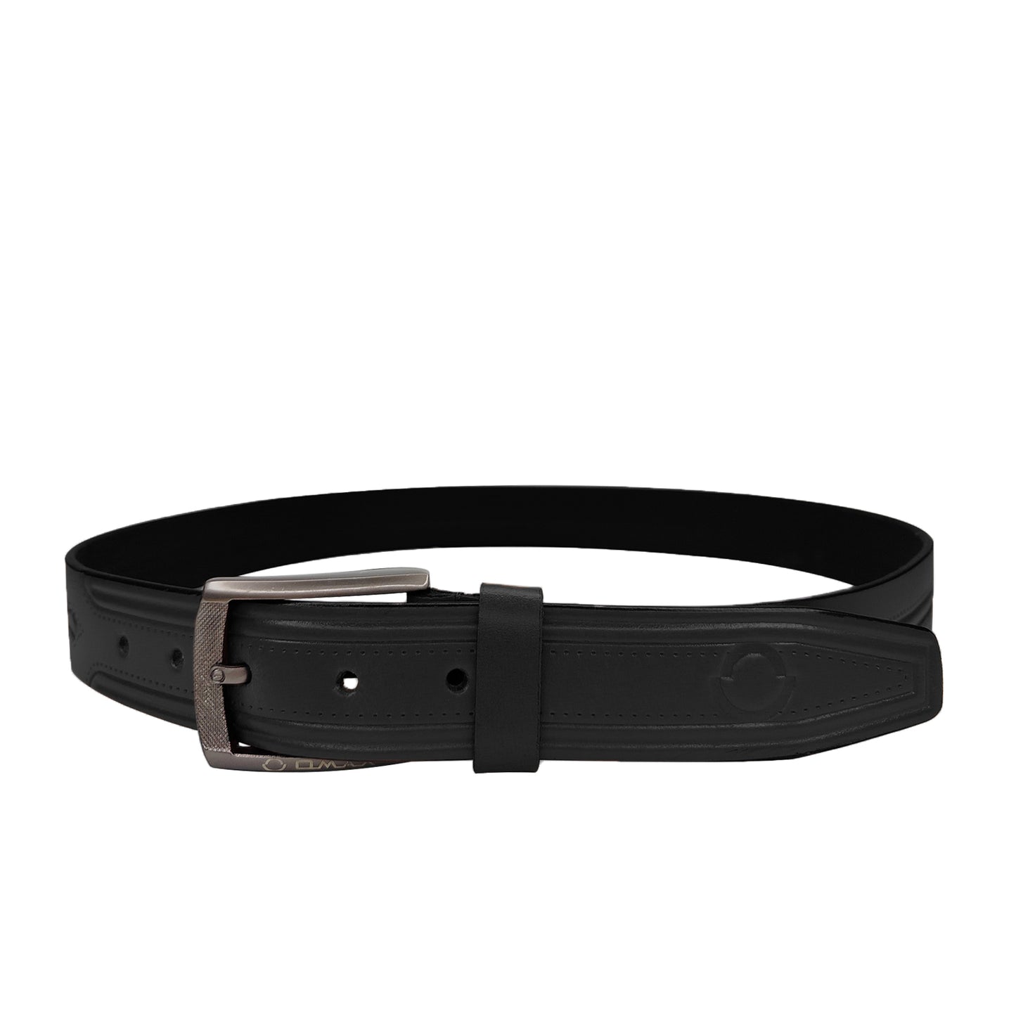 Omax black Genuine Leather Premium Belts for men BLTBTL032