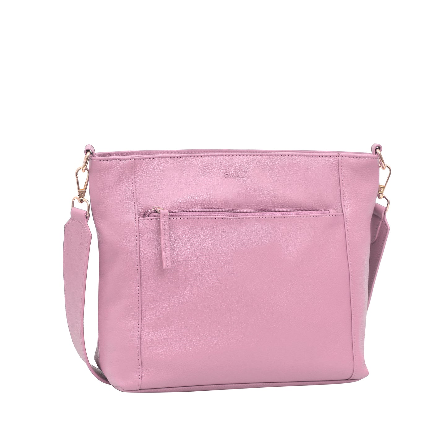 Omax Pink Soft Genuine Leather with Premium Accessories Handbags & Shoulder Bags for Women LTHRL2