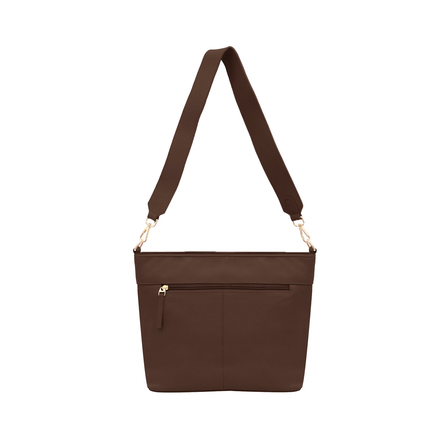 Omax Brown Soft Genuine Leather Top Handle Satchel Handbags & Shoulder Bags for Women LTHRL2