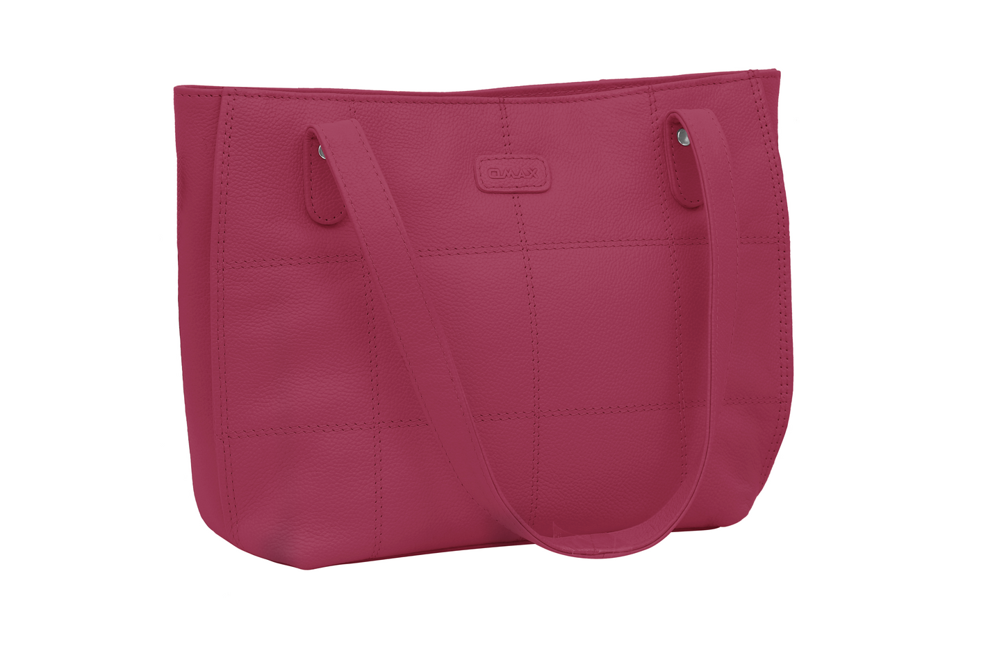 Omax Maroon Genuine Leather Handbag Bag LTHRL06