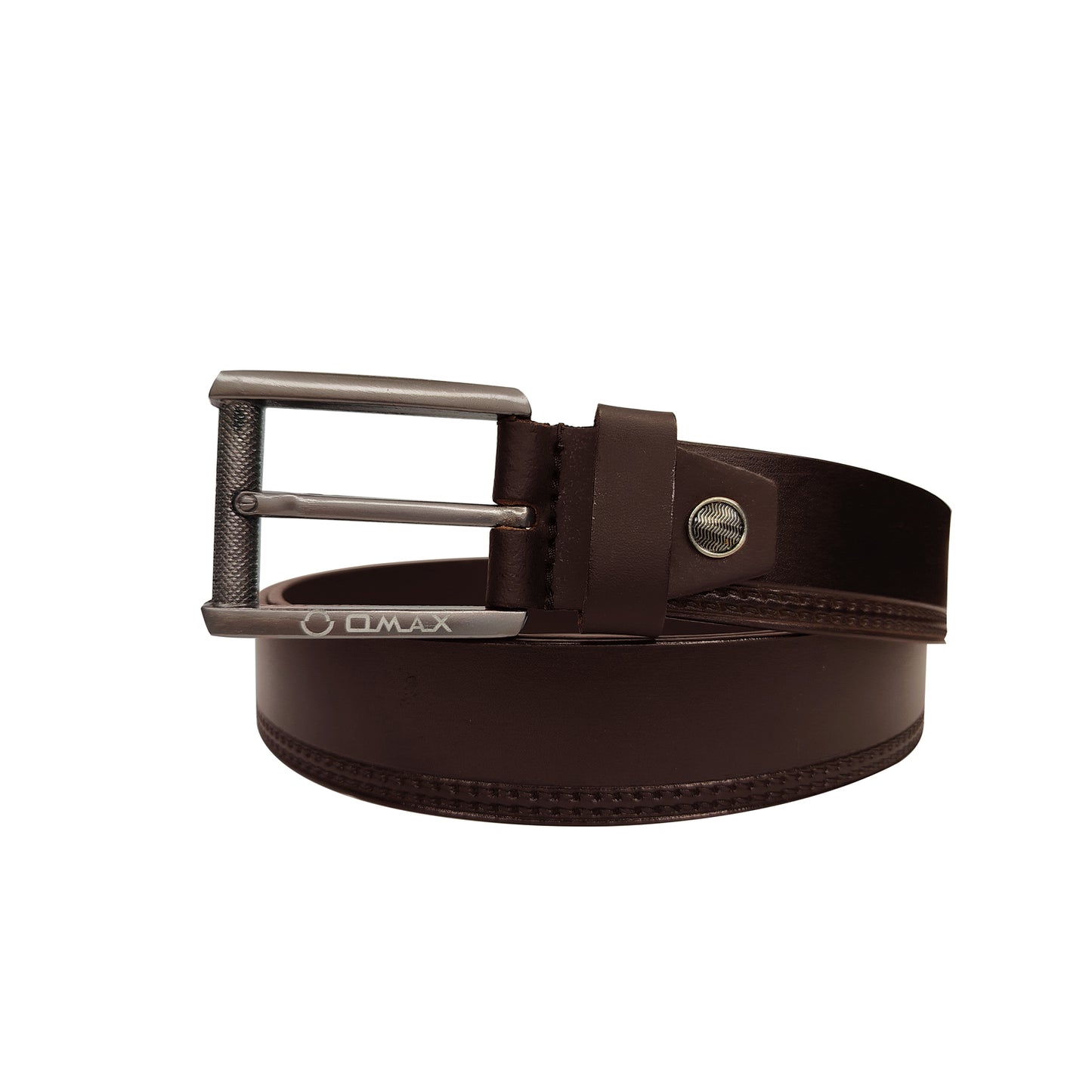 Omax Brown Genuine Leather Premium Belts for men BLTBTL029