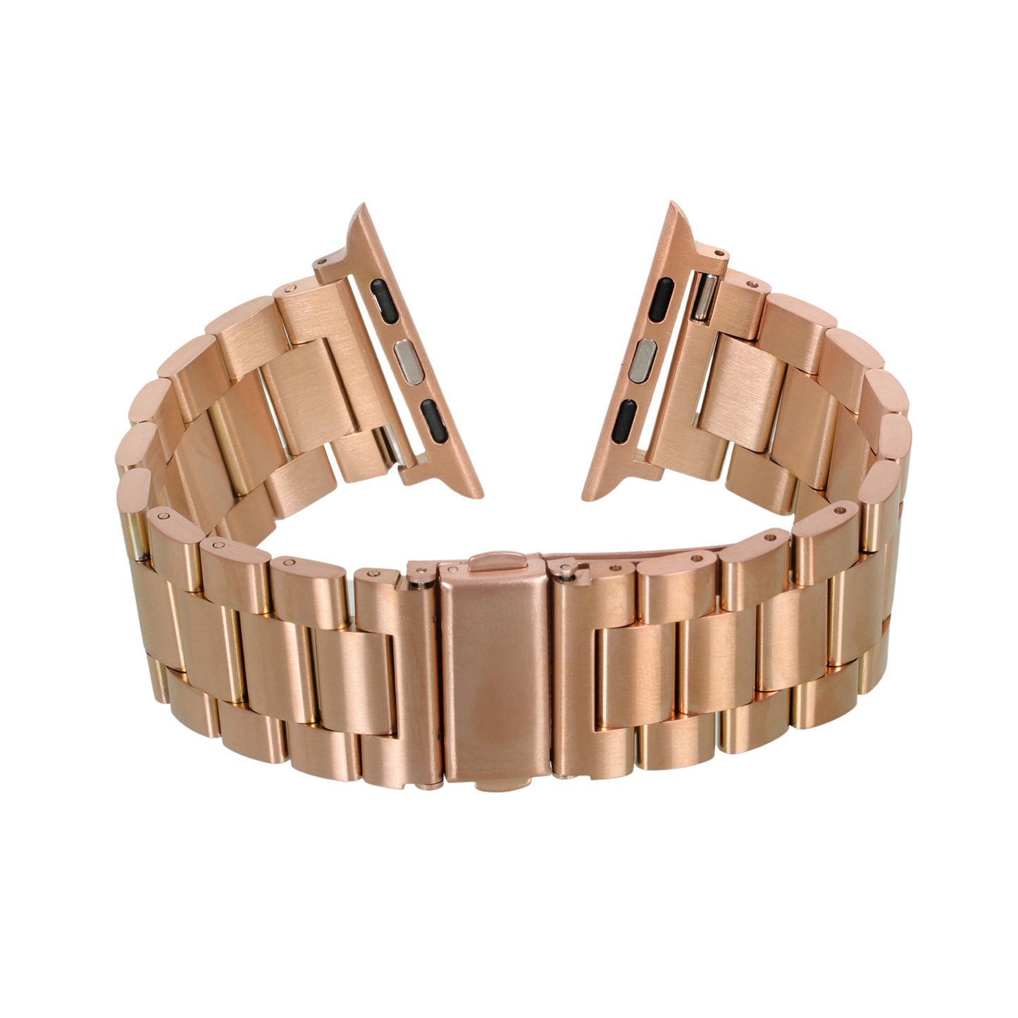 Omax Premium Quality Stainless Steel two tone coloured Watch Strap Compatible for Slim Apple Watch 41mm 40mm 38mm, Snake Apple Watch Strap for iWatch SE SE2 9 8 7 6 5 4 3 2 1, 41mm 40mm 38mm FMS114